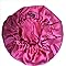 Fuschia Satin Tie Knot Bonnet