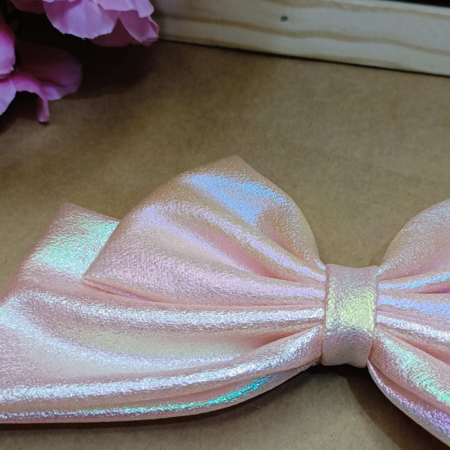 Mermaid Bow - Peach